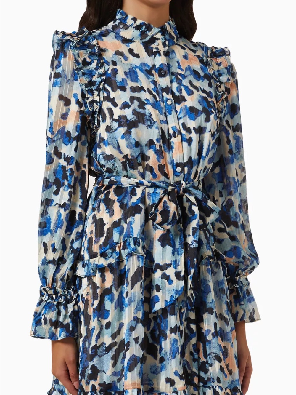 Elliatt Phantasm Belted Dress